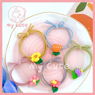 My Cute ยางรัดผม แฟชั่น น่ารัก ยางมัดผม ยางรัดผม สไตล์เกาหลี ❗สุ่มสีสุ่มลาย❗