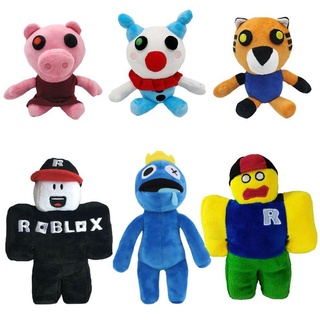 30cm Classic Roblox Plush Roblox Rainbow Friends Plush Toy Soft Stuffed With Removable Roblox Hat Kids Xmas Gift