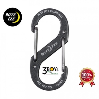 พวงกุญแจ Carabiner ของ NITE IZE เบอร์2 ผลิตจาก Aluminum น้ำหนักเบา