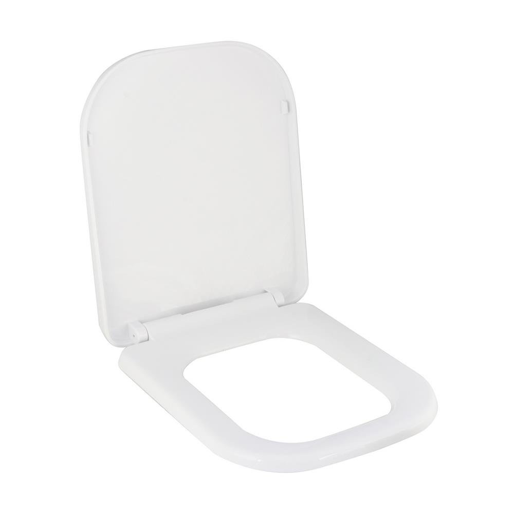 ฝารองนั่ง SLOW CLOSE MOYA TL-08 (36.5 x 44 cms) TOILET SEAT MOYA SLOW CLOSE TL-08 WHITE