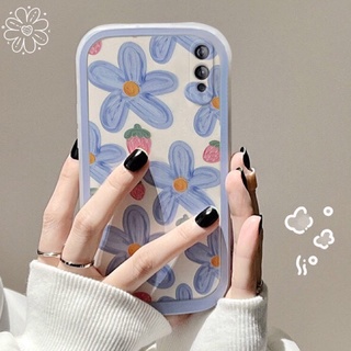 เคสโทรศัพท์มือถือ ลายดอกไม้สีม่วง สําหรับ vivo v11 v11pro v11