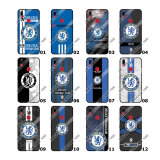 CHELSEA เชลซี เคสสกรีน VIVO V5 V5s V5 lite V5 Plus V7 V7 Plus ลายฟุตบอลเชลซี