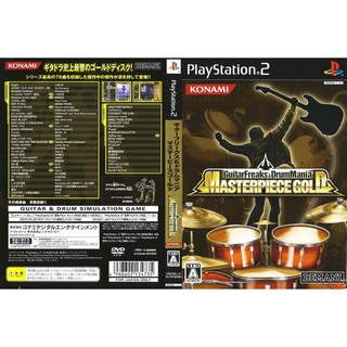 GUITAR FREAKS &amp; DRUM MANIA MASTERPIECE GOLD [PS2 JP : DVD5 1 Disc]