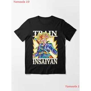 เสื้อยืดผ้าฝ้ายพิมพ์ลายขายดีทรังคส์ Train Insaiyan Super Saiyan Future Trunk| Perfect Gift For You And Friends Essential