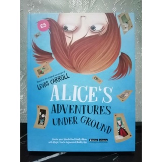 Alices Adventures Under Ground. Magic Touch Book.-170