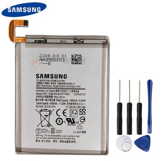 แบตเตอรี่ Samsung Original EB-BG977ABU สำหรับ Samsung GALAXY S10 5G ของแท้แบตเตอรี่ 4500mAh S10 5G