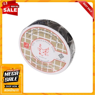 เทปพันสายไฟใหญ่ DEER L 20 เมตร สีดำ เทปพันสายไฟ ELECTRICAL TAPE DEER L 20M BLACK