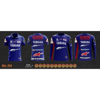 Bigbike Racing Shop เสื้อไบค์เกอร์ Shark Yamaha