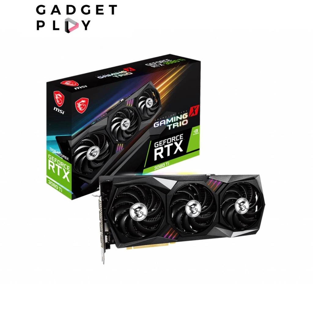 [กรุงเทพฯ ด่วน 1 ชั่วโมง] MSI GEFORCE RTX 3080 TI GAMING X TRIO 12G - 12GB GDDR6X(LHR)-ประกันศูนย์ไท