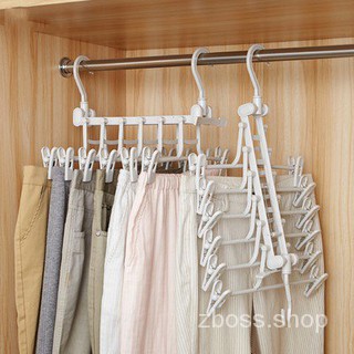 ชั้นเก็บกางเกง Foldable and Portable Trousers Rack