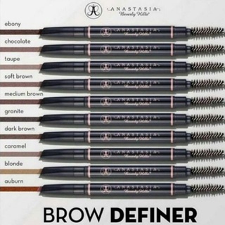 ของแท้ พร้อมส่ง !! ดินสอเขียนคิ้ว ANASTASIA BEVERLY HILLS BROW DEFINER PENCIL FULL SIZE  0.2 G. #MEDIUM BROWN  NO BOX