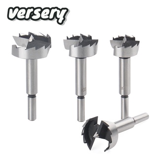 1Pc 6mm-54mm Forstner งานไม้ เครื่องมือ รูเลื่อยบานพับ เจาะ Bit Round Shank High Carbon Steel Tool