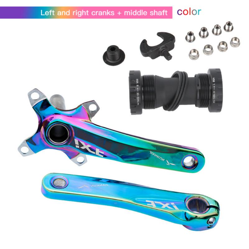 จักรยานจักรยาน Hollowtech Crank ชุดจักรยานเสือภูเขา IXF 104 BCD CNC Crank Arm Chainset โลหะผสม Crankset MTB อุปกรณ ์ เสริม