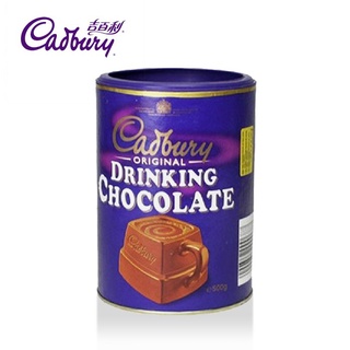 Cadbury แคดบูรี่ เครื่องดื่มช็อกโกแลตผง 500ก. สินค้านำเข้าจากอังกฤษ รสชาติเข้มข้น หอมกลิ่นโกโก้ที่แท้จริง