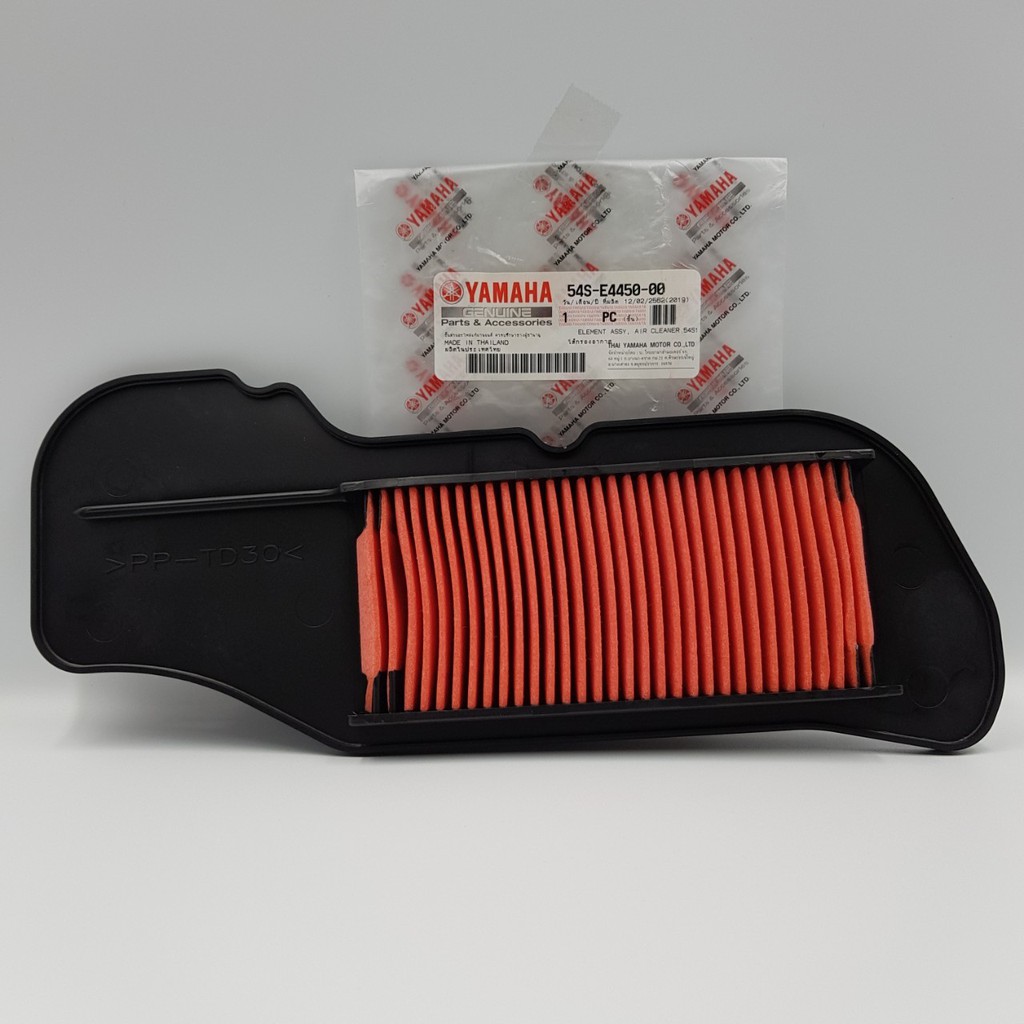 ไส้กรองอากาศ FINO FI  MIO 115 I  TTX แท้ YAMAHA AIR FILTER  UK