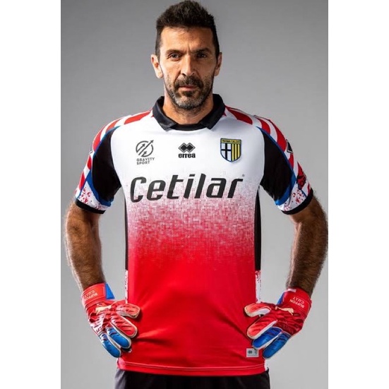 เสื้อแข่งฟุตบอลตำแหน่งผู้รักษาประตู รุ่นพิเศษ Parma Calcio Gianluigi Buffon Anniversary Jersey ฤดูกา