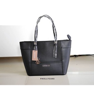 กระเป๋า Guess Tote Bag หนัง สีสวย ลายคลาสิค