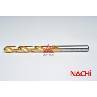 NACHI ดอกสว่าน ไฮสปีดพิเศษ เคลือบไทเทเนียมสีทอง (L520P) 6.8 MM.