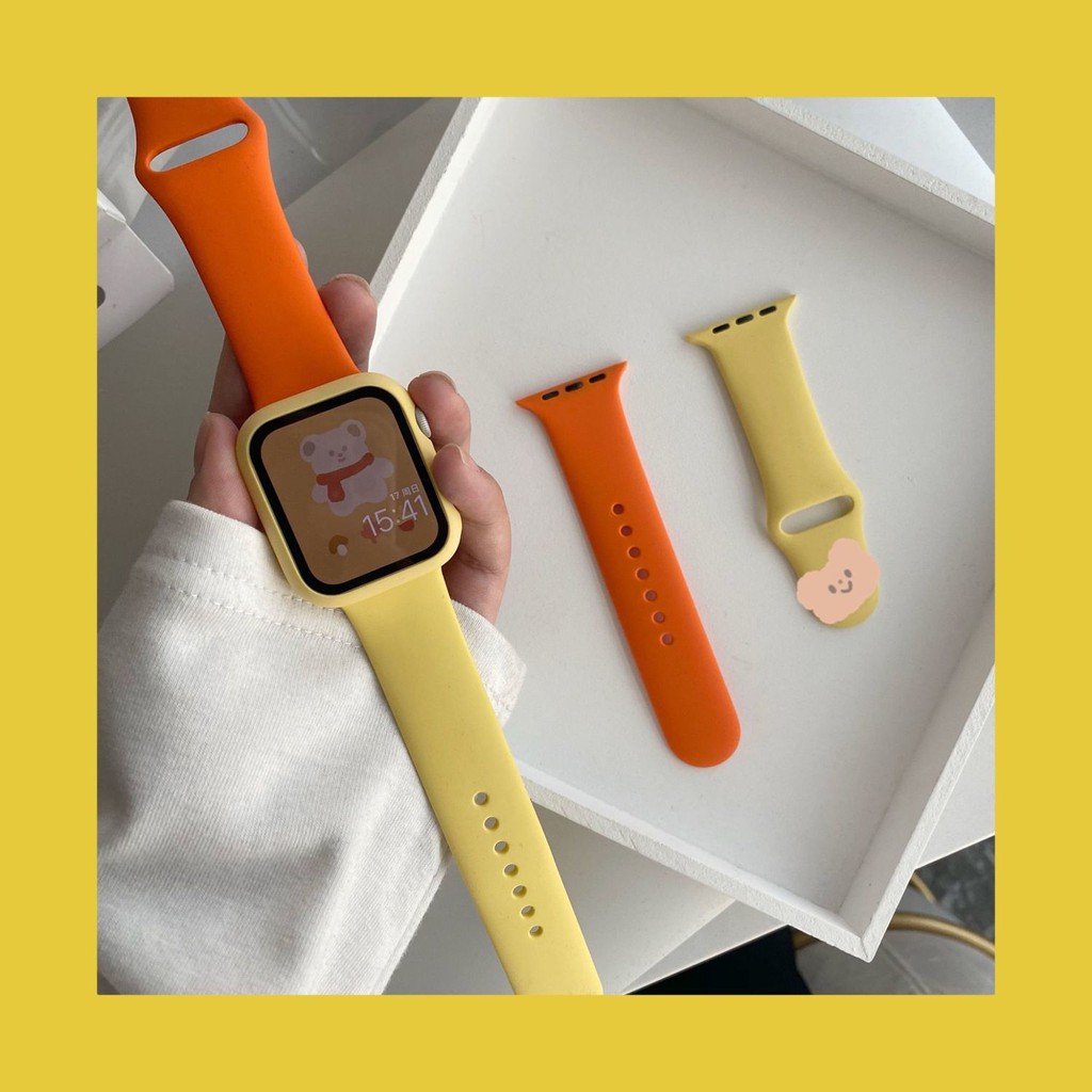 สายหนังเหมาะสำหรับ Apple watch iWatch1 2 3 4 5 เจนเนอเรชั่นสปอร์ตสมาร์ทวอทช์ Hermes | Shopee ...
