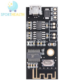 Sporthealth M38 บอร์ดรับสัญญาณเสียงบลูทูธ 4.2 5W+5W แอมป์ในตัว