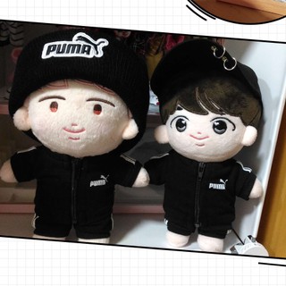 ชุดตุ๊กตา ชุดวอร์มPuma (เสื้อ+กางเกง)