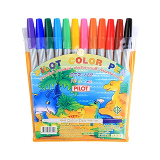 ปากกาเมจิก 12 สี PILOT SDR-12C