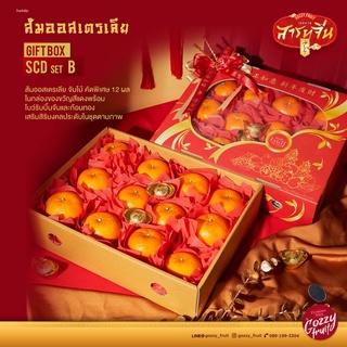 กล่องของขวัญ Gift box ส้มมงคล SCD set B