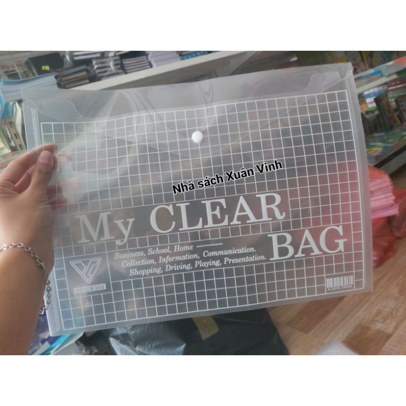 SET of 5/10 F4 VC CB360 CARO BUTTON PACKAGING - MY CLEARBAG F4 THICKAGING PACK