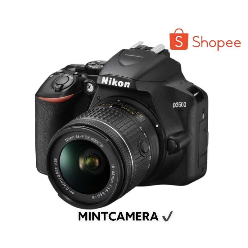 Nikon D3500 กล้อง DSLR APS-C 24.16 ล้านพิกเซล