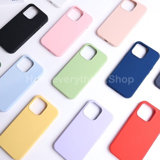 Caseใช้สำหรับ iPhone 13mini (ปิดหัว-ท้าย) Caseเคสใช้สำหรับไอโฟน เคสซิลิโคน ลบรอยได้ เคสกำมะหยี่โลโก้ เคสซิลิโคน กำมะหยี่