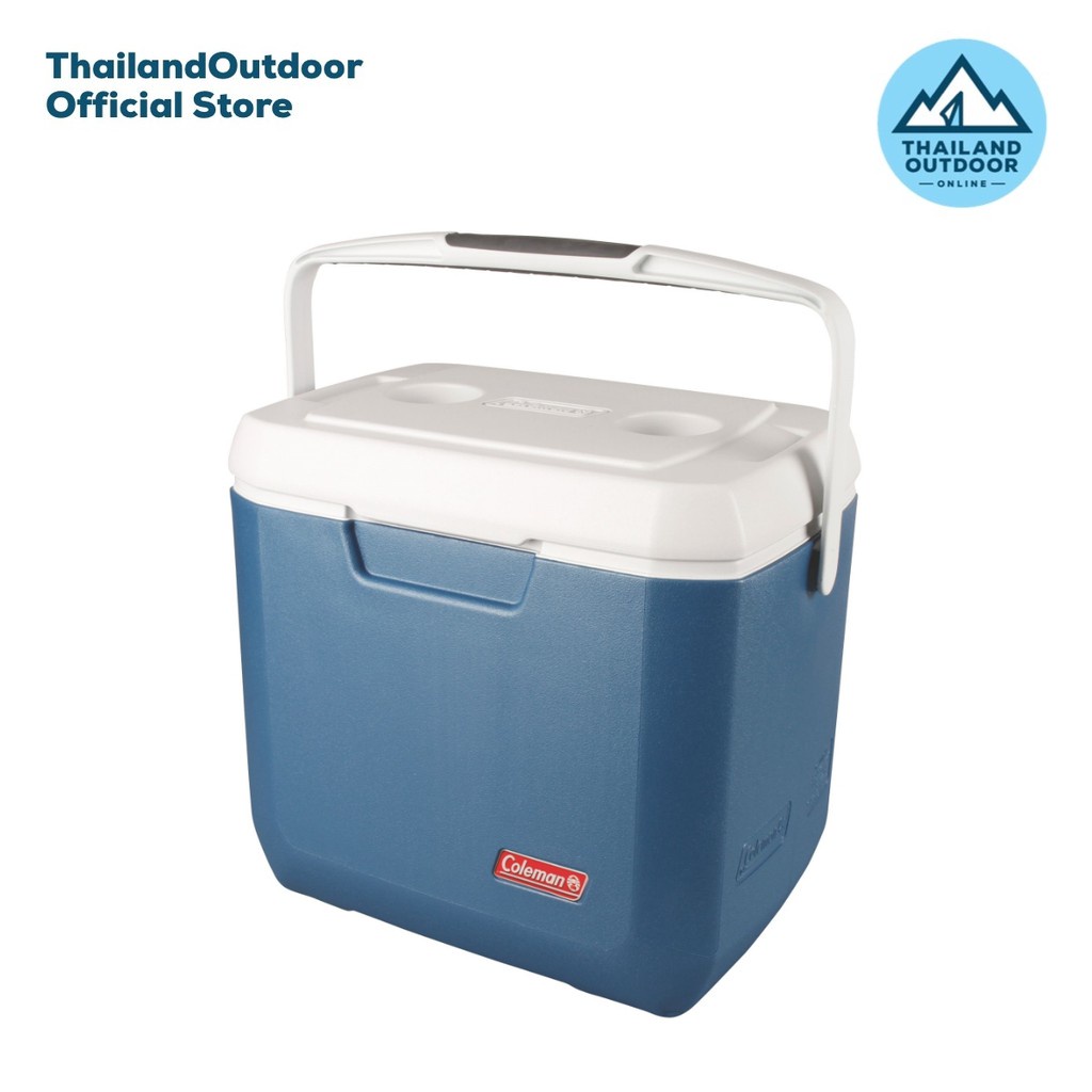 ▽✇Coleman ถังน้ำแข็ง ขนาด 28 QT สีฟ้า EXTREME BLUE 3000005350