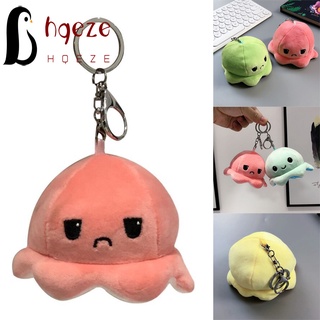 เทศกาลสงกรานต์ Double-Sided Doll Keychain Flip Octopus Doll Pendant Octopus Plush Toy Pendant Flip Octopus Gift For Kid Adults