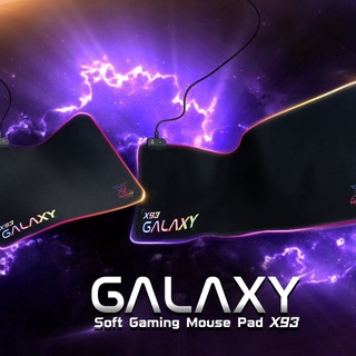 แผ่นรองเมาส์ Soft Gaming Mouse Pad GALAXY รุ่น NUBWO X93 Size L / XL