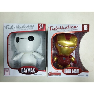 Funko Fabrikations number 16 Iron man and 24 Baymax