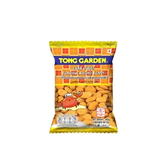 Tonggarden ถั่วปากอ้าเคลือบรสปูผัดผงกะหรี่ 40 กรัม (แบบแพ็ค)