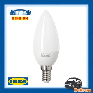 หลอดไฟ LED E14 470 ลูเมน LEDARE เลียดดาเร่ IKEA