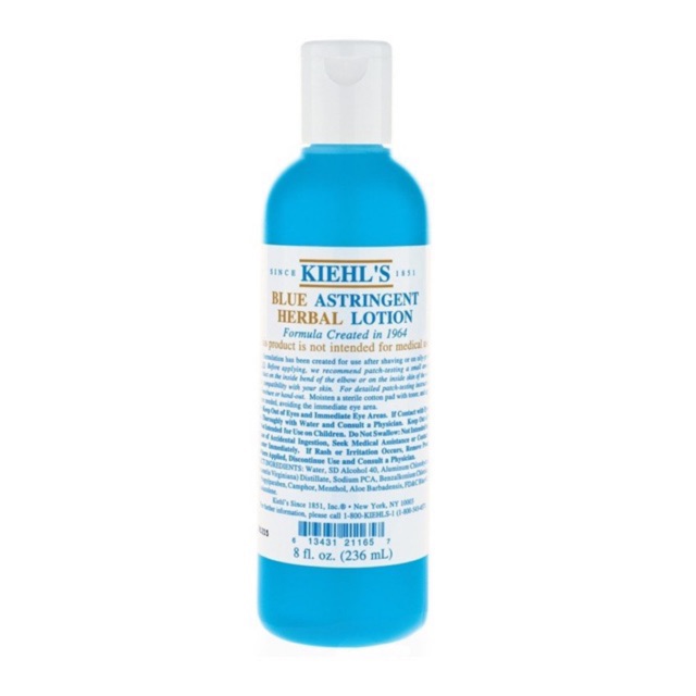 Kiehl S Blue Astringent Herbal Lotion Ml Shopee Thailand