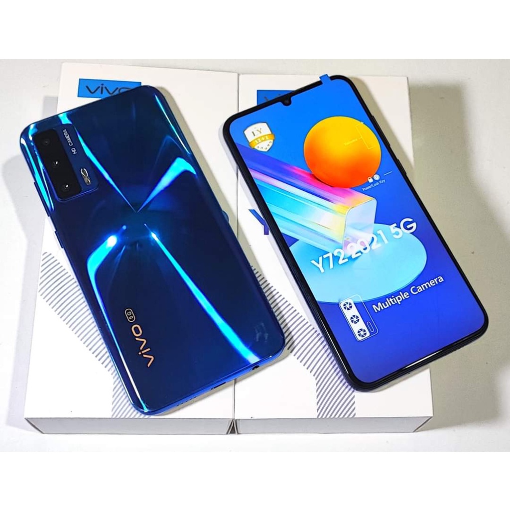 Vivo วีโว่ Mobile โทรศัพท์มือถือ สมาร์ทโฟน รุ่น Y72(5G) รองรับ5G กล้อง 64MP แบตเตอรี่ 4000mAh (ประกันเครื่อง 1ปี)