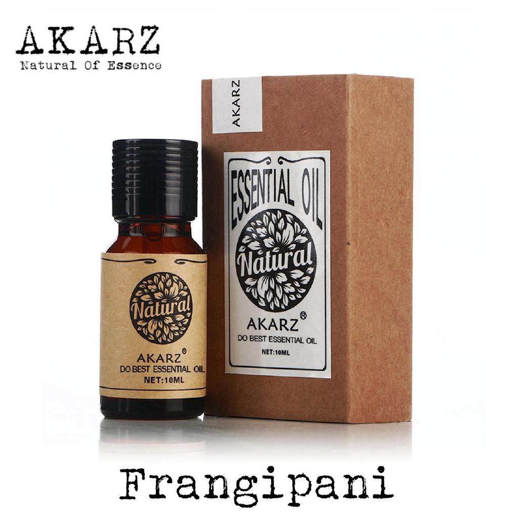 Frangipani Essential Oil AKARZ น้ำมันหอมระเหย จากดอกไม้ไข่ สำหรับ นักบุญ ดูแลผิว ดูแลร่างกาย นวดฮ่องกง