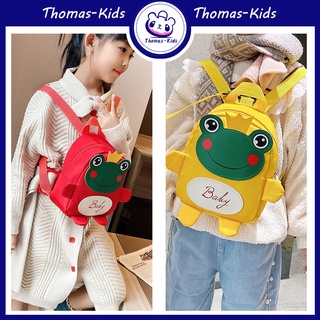 [THOMAS KIDS] พร้อมส่ง กระเป๋าเป้สะพายหลัง ผ้าไนล่อน ขนาดเล็ก ลายการ์ตูนน่ารัก น้ําหนักเบา สีแคนดี้ สําหรับเด็กอนุบาล