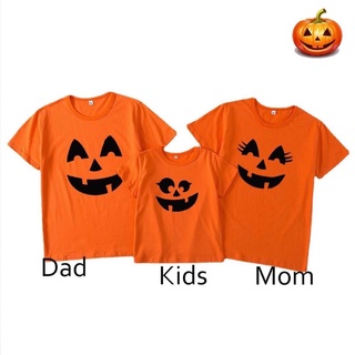 แฟชั่น ⊰❈→ เสื้อครอบครัว เสื้อยืดครอบครัว เสื้อยืดวันฮาโลวีน Halloween