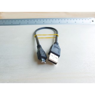 สาย micro USB 2.0 (ตัวผู้) ความยาว 30 cm. // โอนถ่ายข้อมูล สายชาร์ท