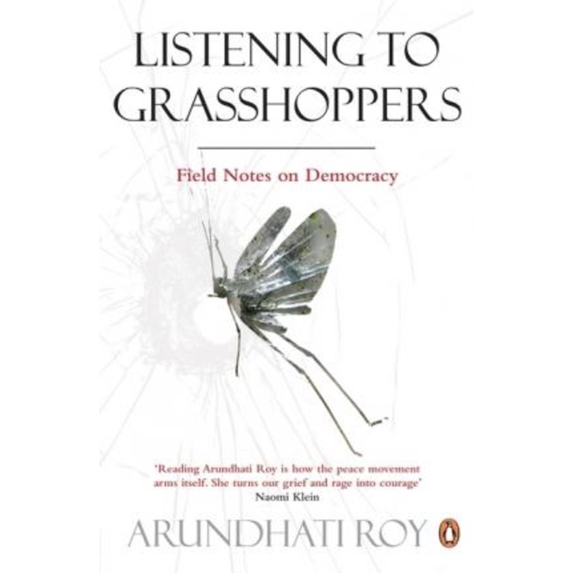 ฟัง Grasshoppers : Field Notes on Democracy โดย Arundhati Roy (ฉบับสหราชอาณาจักร ปกอ่อน)