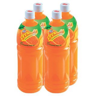 ดีโด้ น้ำส้มสายน้ำผึ้ง20% ขนาด 1000ml ยกแพ็ค 4ขวด DEEDO ORANGE JUICE SAINAMPHEUNG 1L 1ลิตร