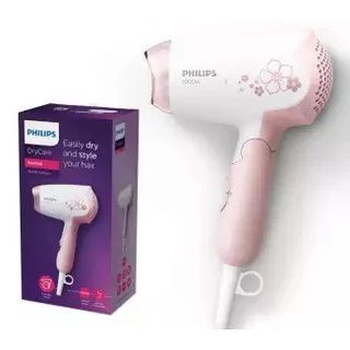 PHILIPS - LESASHA ไดร์เป่าผม (1,000 วัตต์) รุ่น HP8108 - LS1356 ( ของเเท้สายไฟ 2 ขาไฟบ้าน )