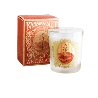 KARMAKAMET Aromatic Petite Glass Candle / Single คามาคาเมต เทียนหอมขนาดเล็ก เทียนหอม เทียน เทียนเล็ก เทียนน้ำมันหอมระเหย