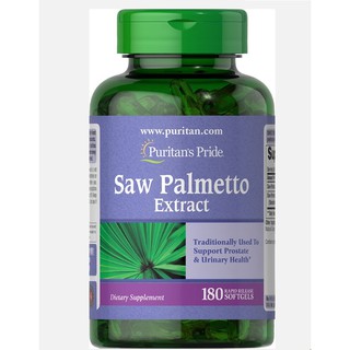 Puritans Pride Saw Palmetto Extract