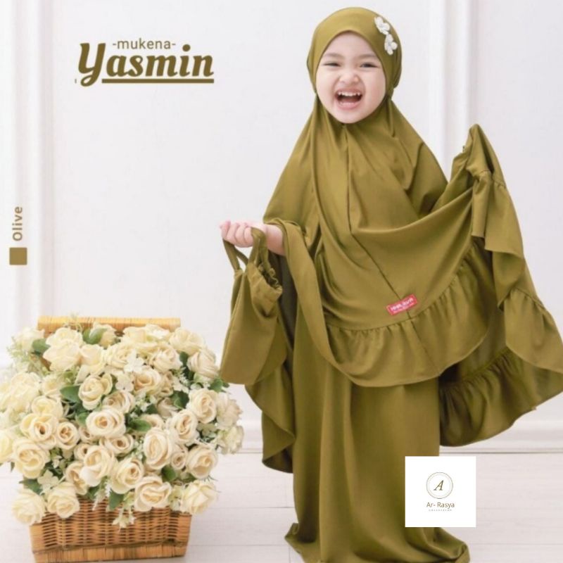 FREE HIJAB - ผ้าสวดมนต์ของ YASMIN เสื้อผ้าเดินทางของ YASMIN MADE FROM JERSEY MATERIAL