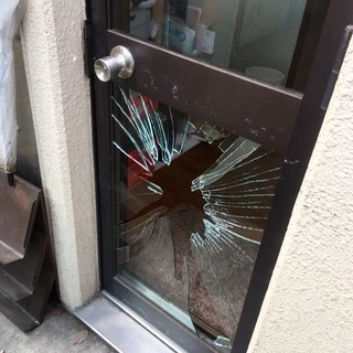 2mil Safety Window Film ฟิล์มอาคารนิรภัย (ราคาต่อเมตร)