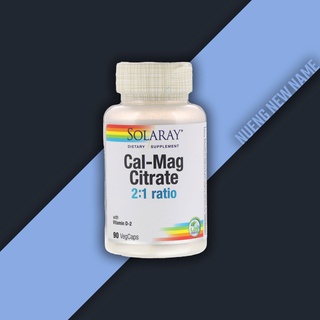 Calcium &amp; Magnesium ( แคลเซียม แมกนีเซียม ) ชนิดเม็ด Solaray